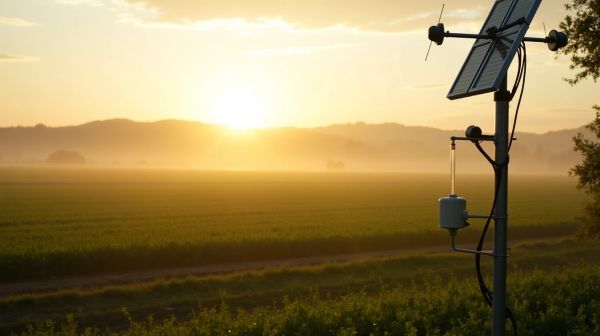 Optimiser la gestion des cultures avec une station météo agricole